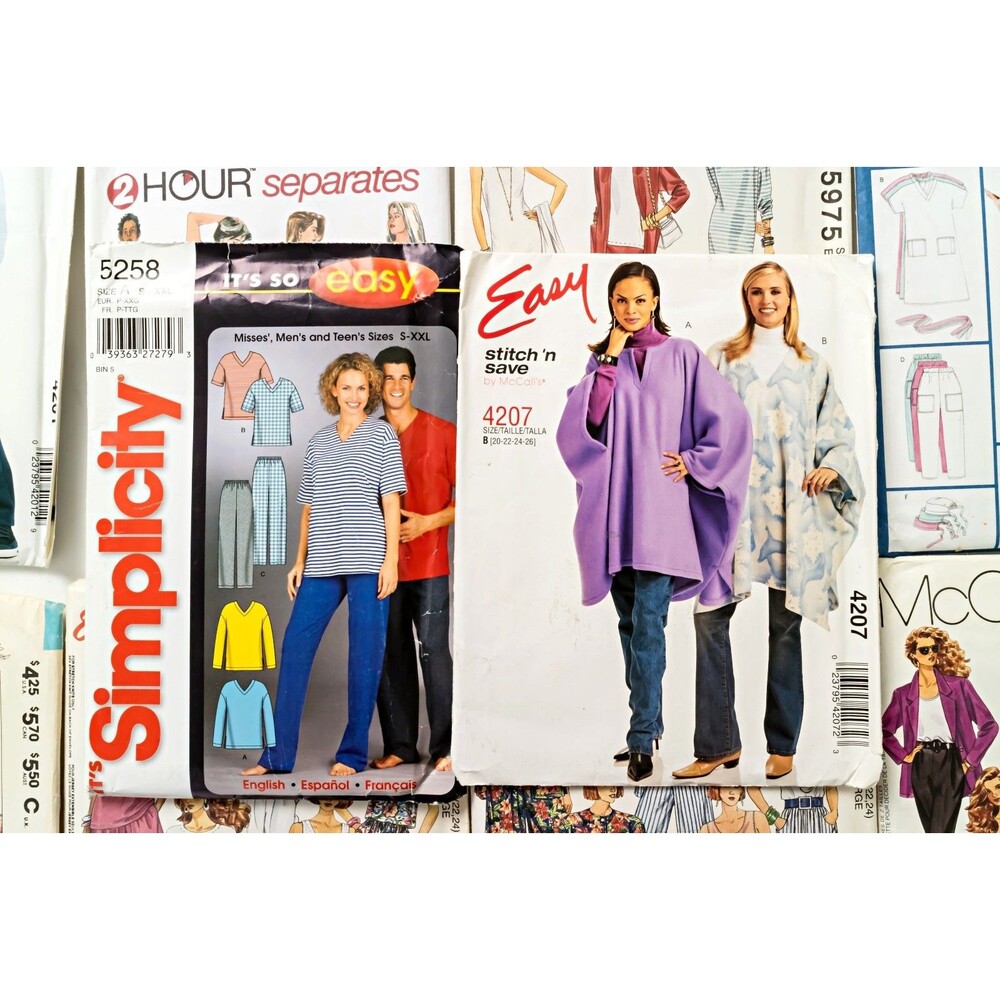Simplicity & McCall's Sewing Patterns - Lot of 10 - Picture 6 of 6